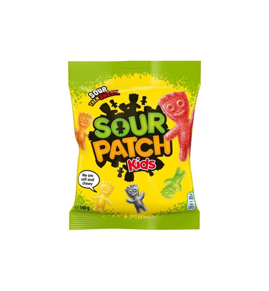Sour Patch Kids - Bonbons gommeux Sacs Sour Patches 140 g