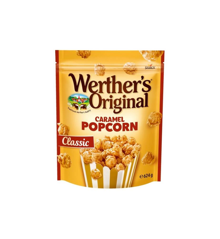 STORCK - Werther's Original Caramel Popcorn Classic Mega-Pack 624 g