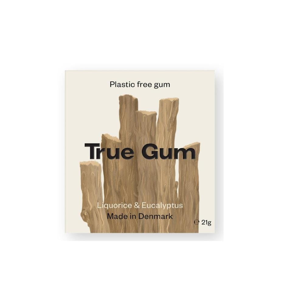 True Gum - Chewing-gum Réglisse et eucalyptus 21 g