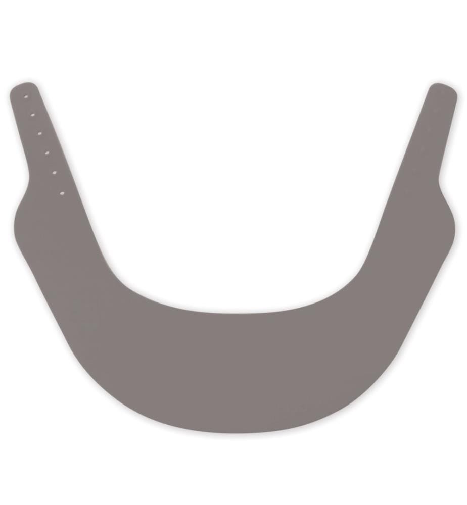 Käp Visière pare-shampoing en silicone gris