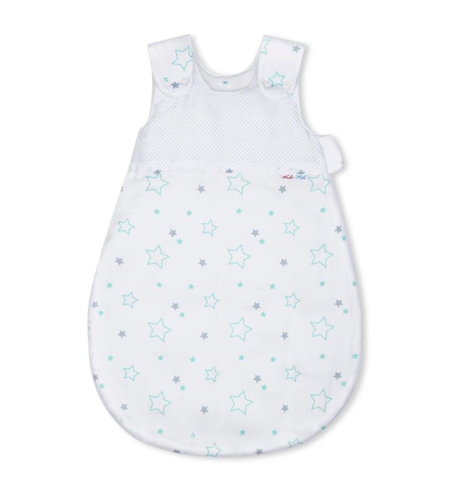 KULI-MULI Gigoteuse été Lyocell 60 cm Etoile turquoise