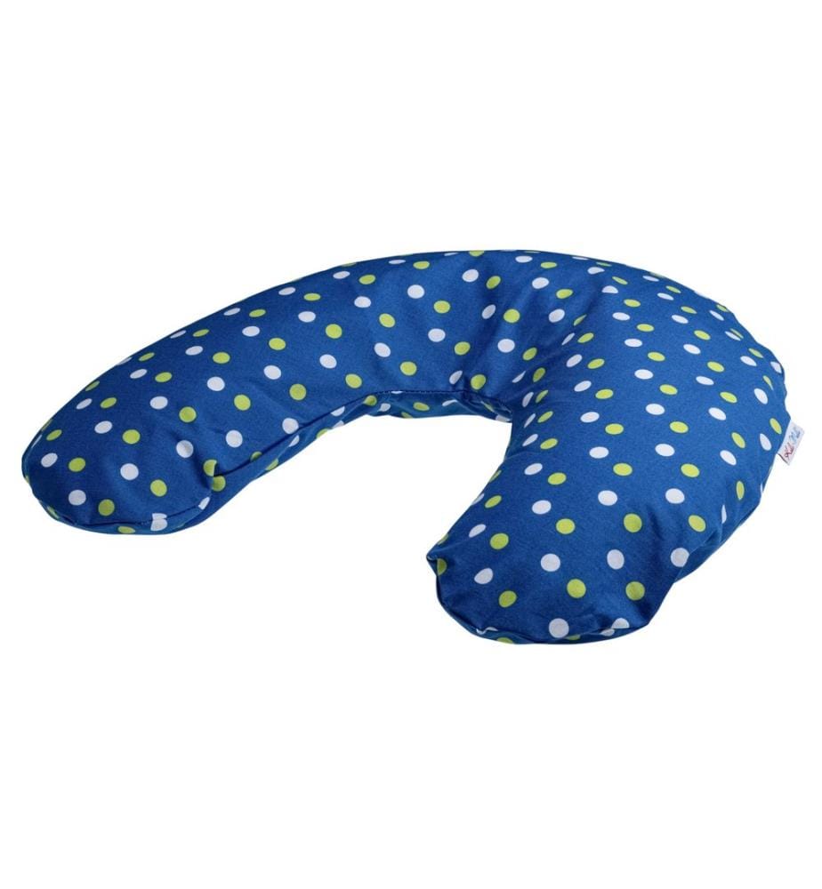 KULI-MULI Housse pour oreiller cervical Points bleu