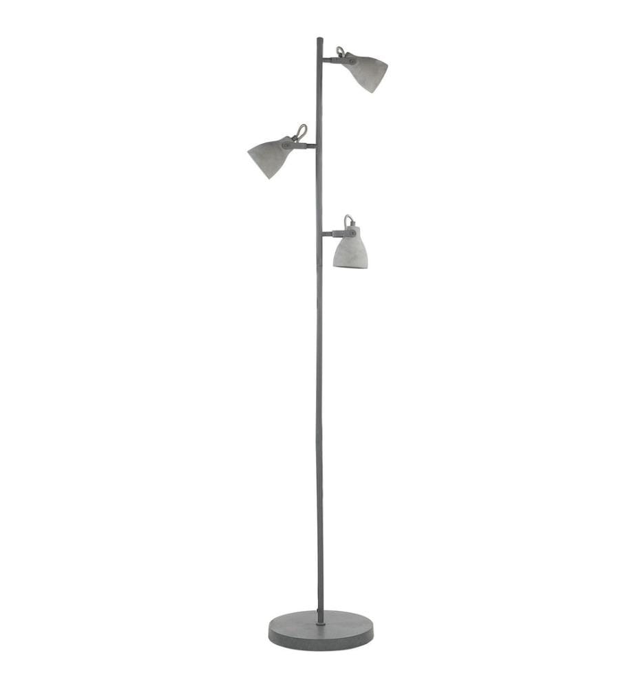 Lampadaire MISTAGO Réglable Béton Gris