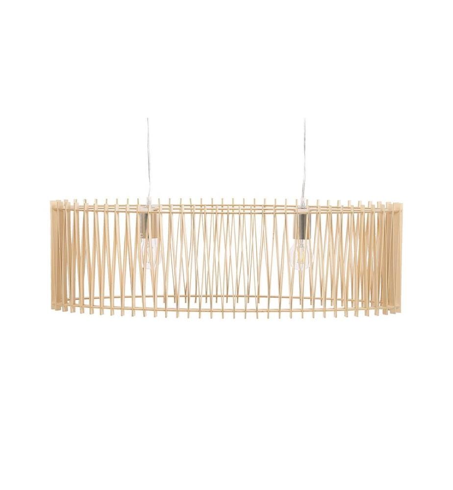 Lampe suspension CHARI Marron clair