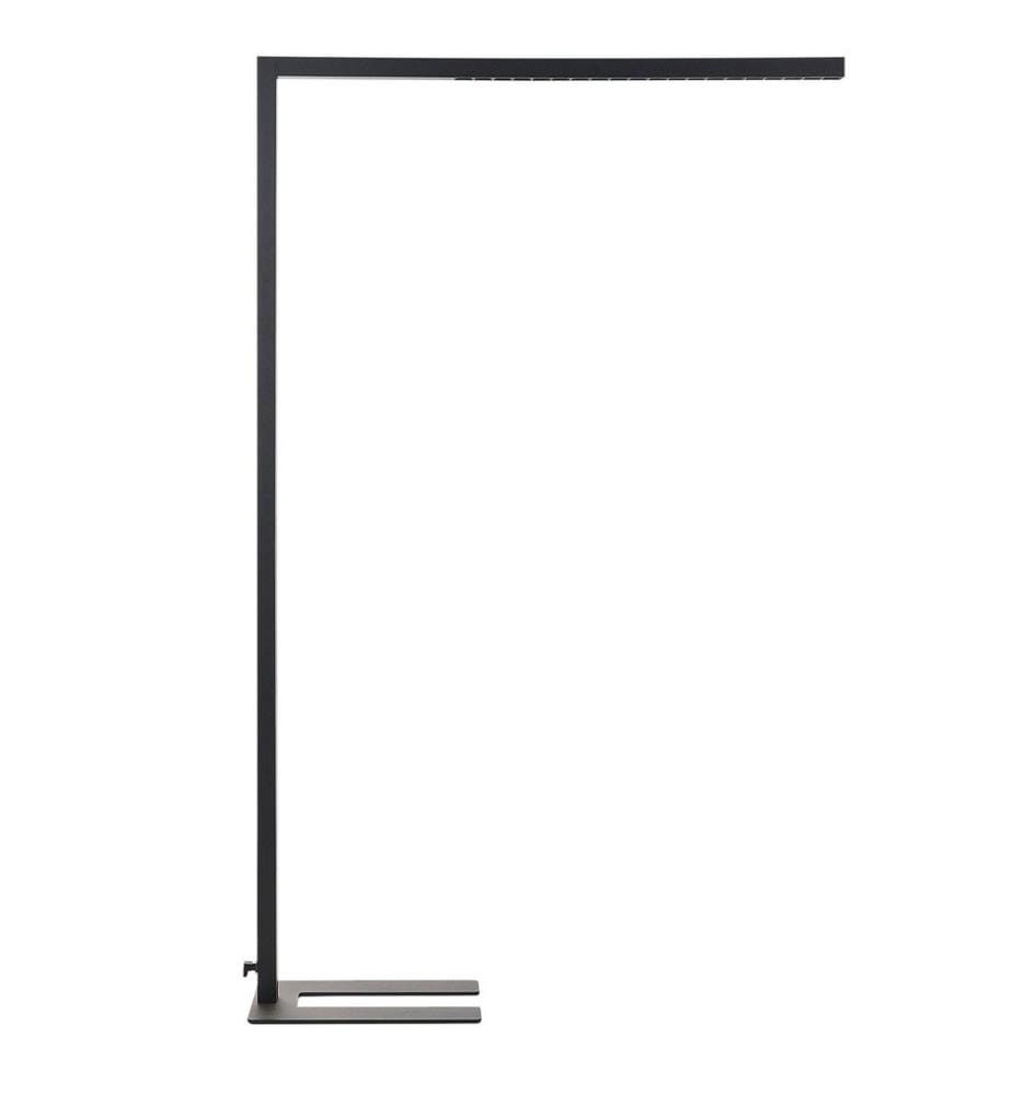 Lampadaire LED MENSA Avec détecteur de mouvement Métal Noir