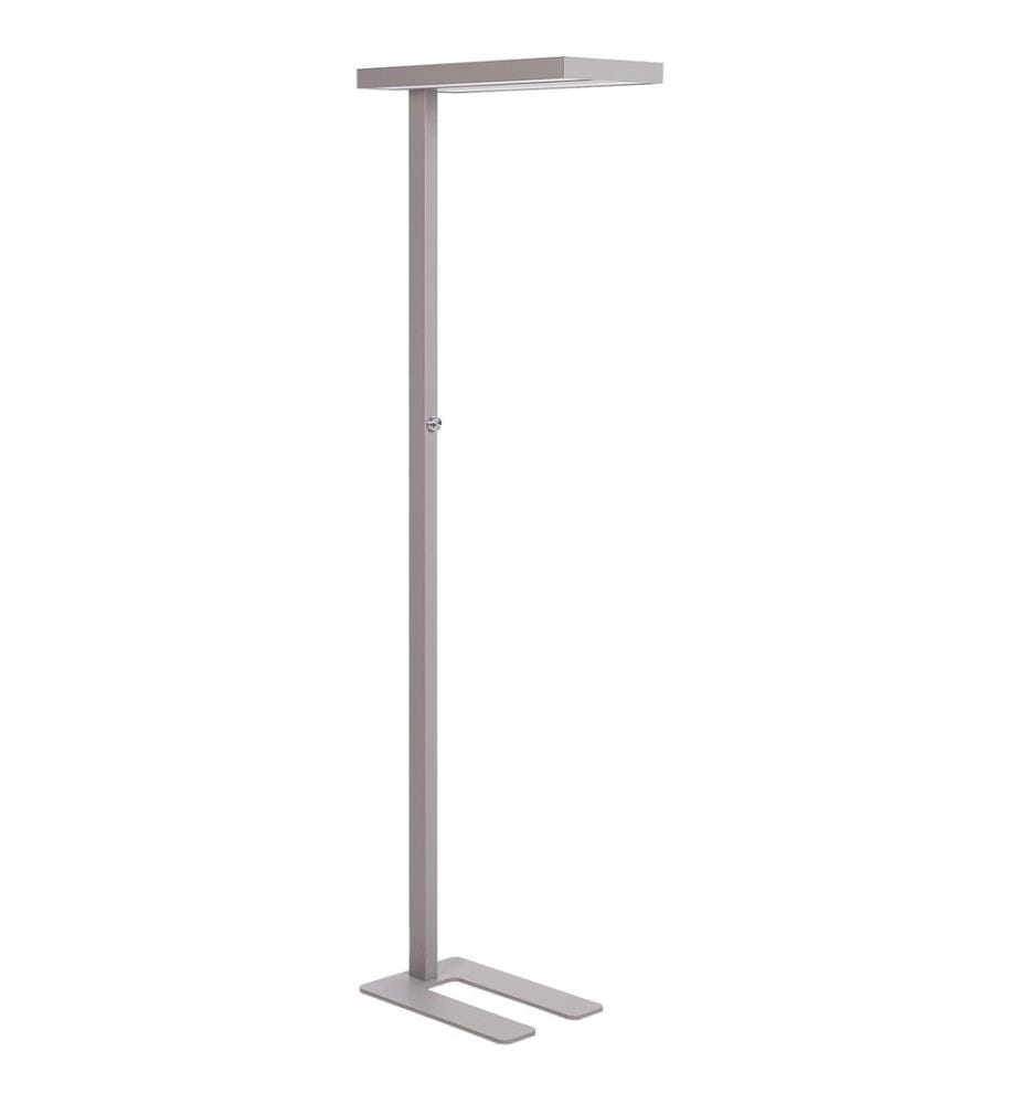 Lampadaire LED TAURUS Avec variateur Métal Argenté