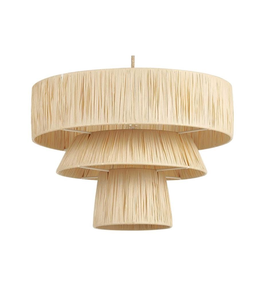 Lampe suspension CHAMBO Papier Naturel