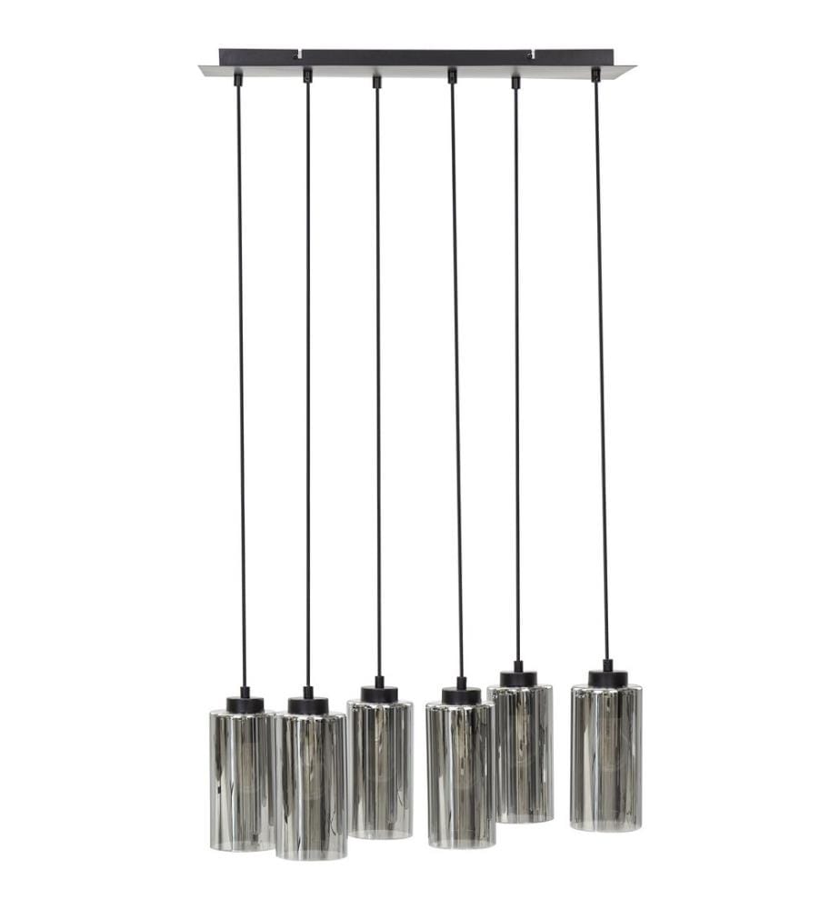 Lampe suspension PURIRI Verre Gris