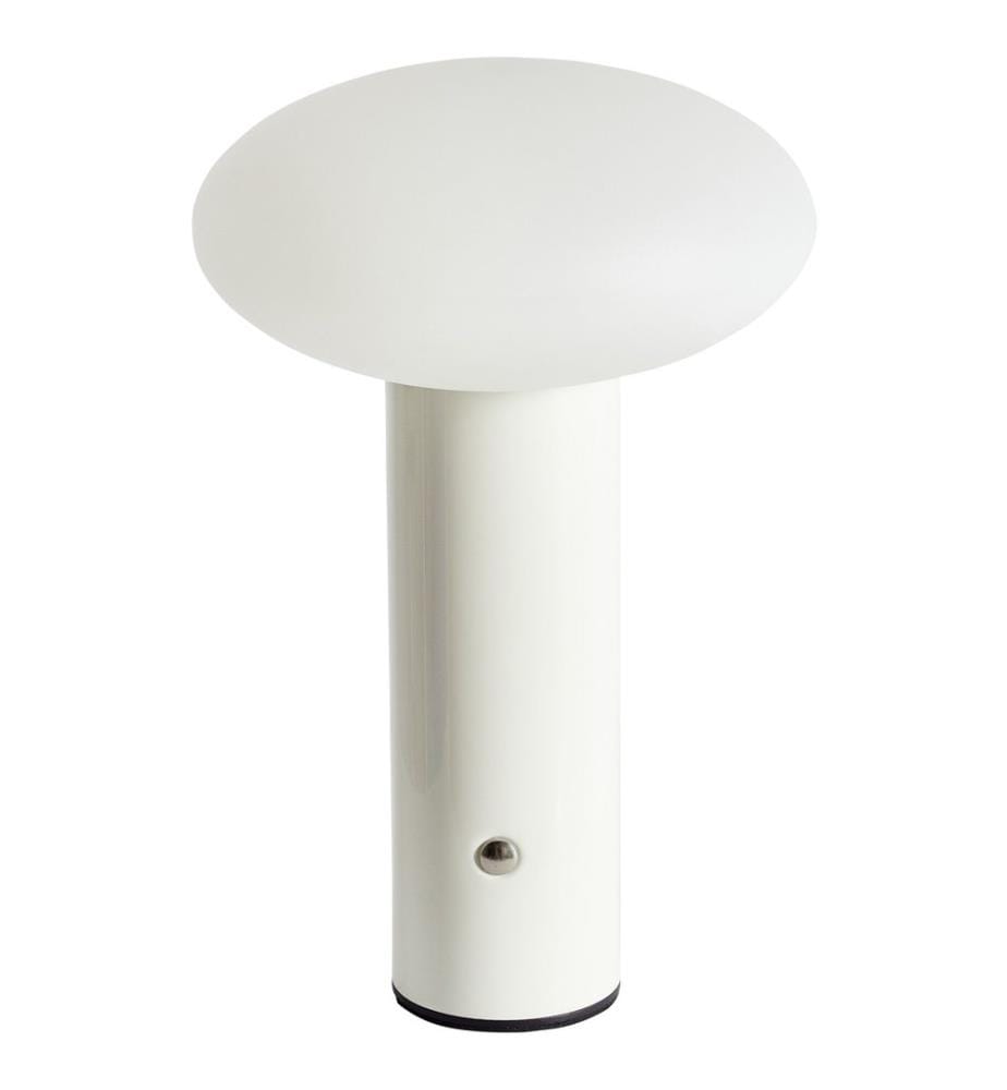 Lampe de table LED sans fil BUAYAN Avec variateur Métal Blanc