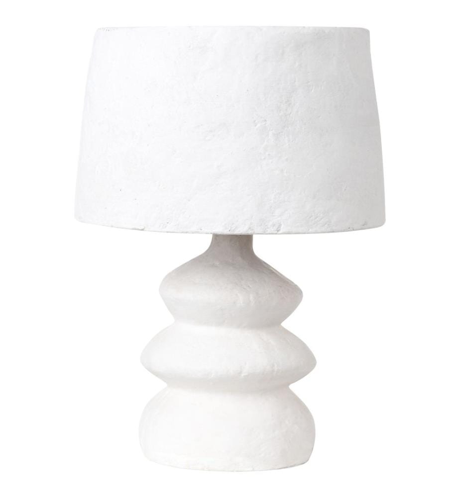 Lampe à poser ARAPEY Papier-mâché Blanc