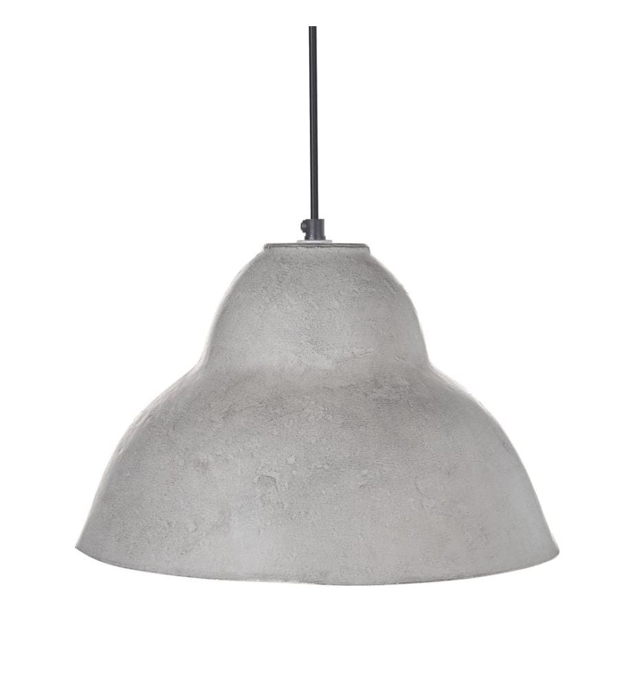 Lampe suspension KABALEBO Papier-mâché Gris