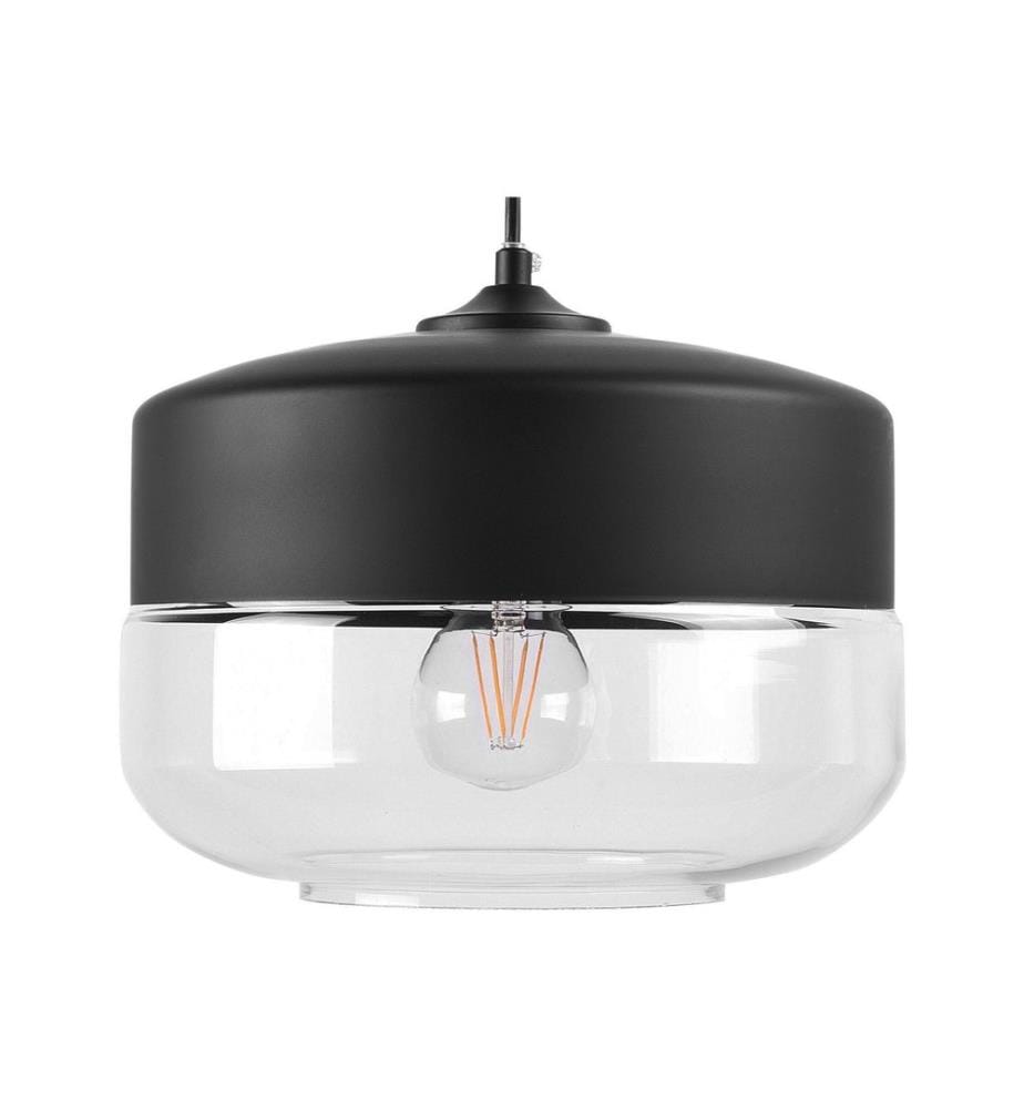 Lampe suspension MURRAY Verre Noir
