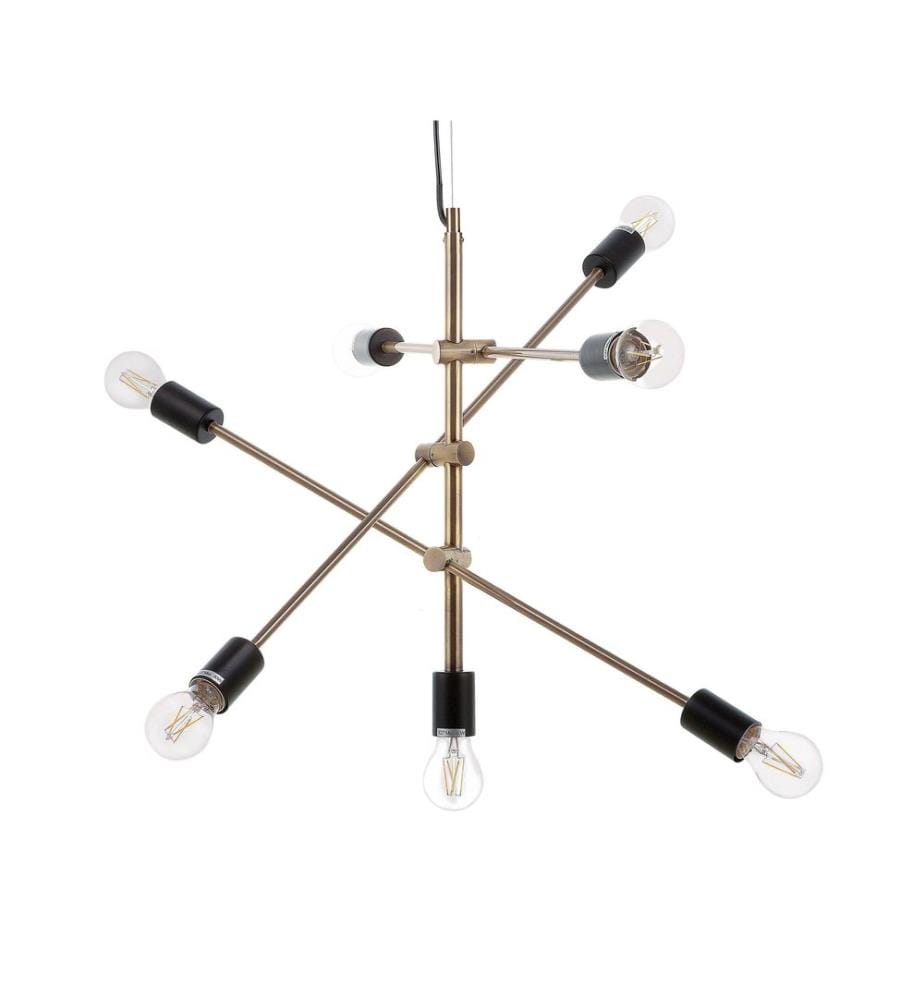Lampe suspension CREMERA Métal Laiton