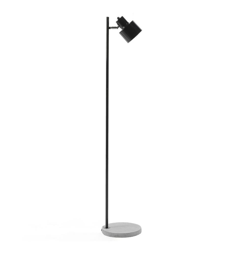 Lampadaire CORBONES Réglable Métal Noir