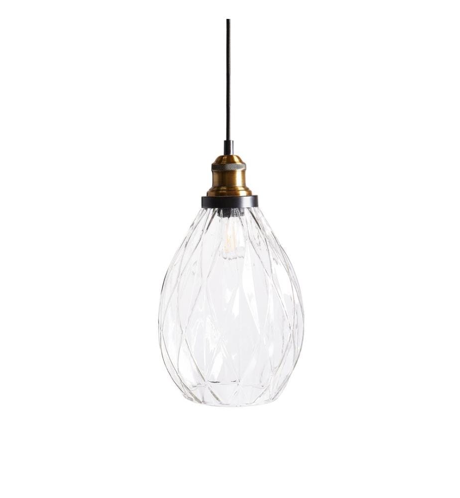 Lampe suspension COOSA Verre Transparent