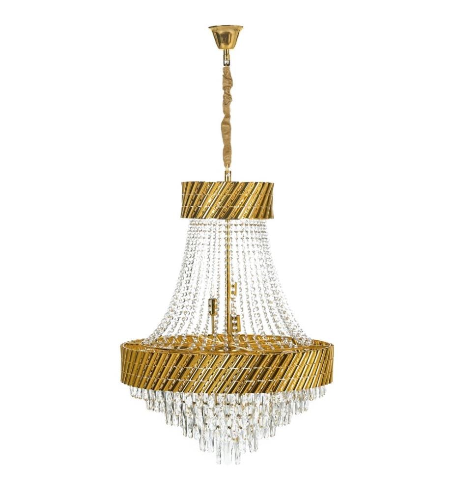 Lustre KARSA Cristal Doré