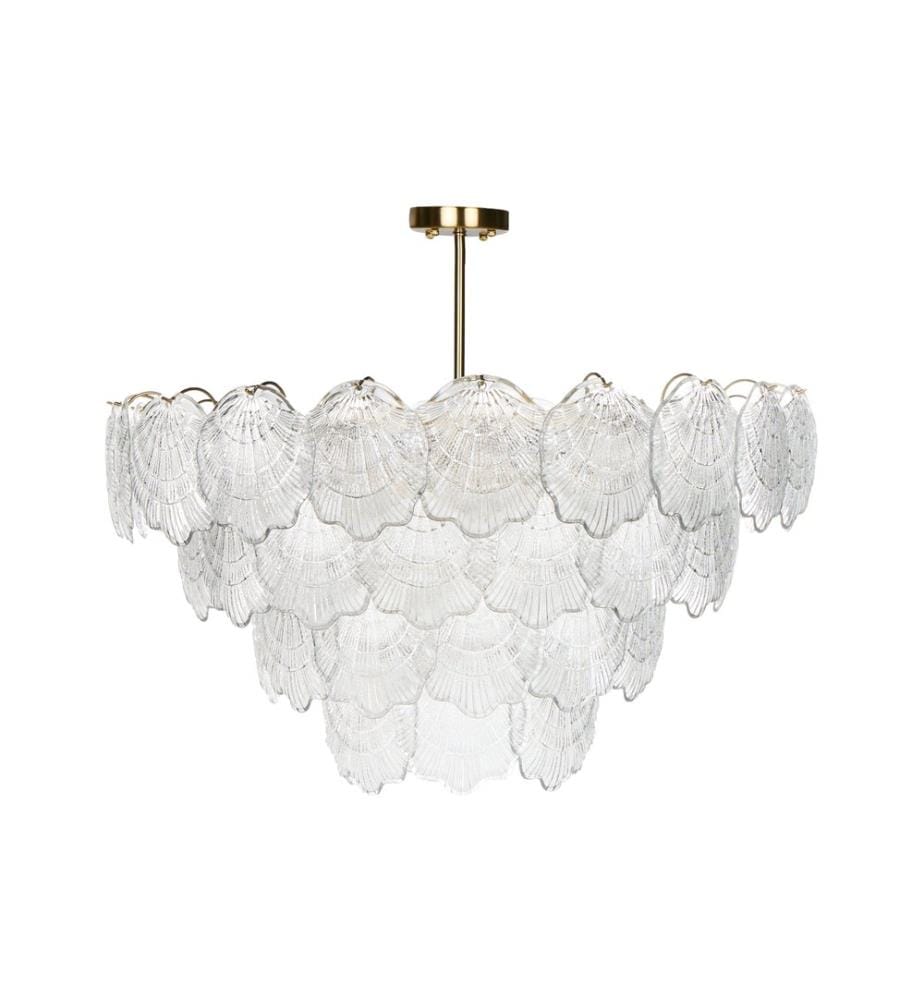 Lustre TEMASH Verre Laiton