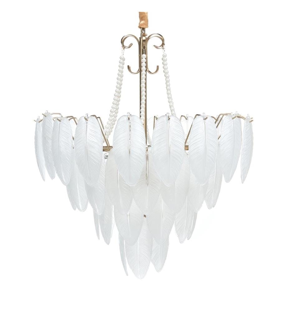 Lustre YAUCA Verre Laiton