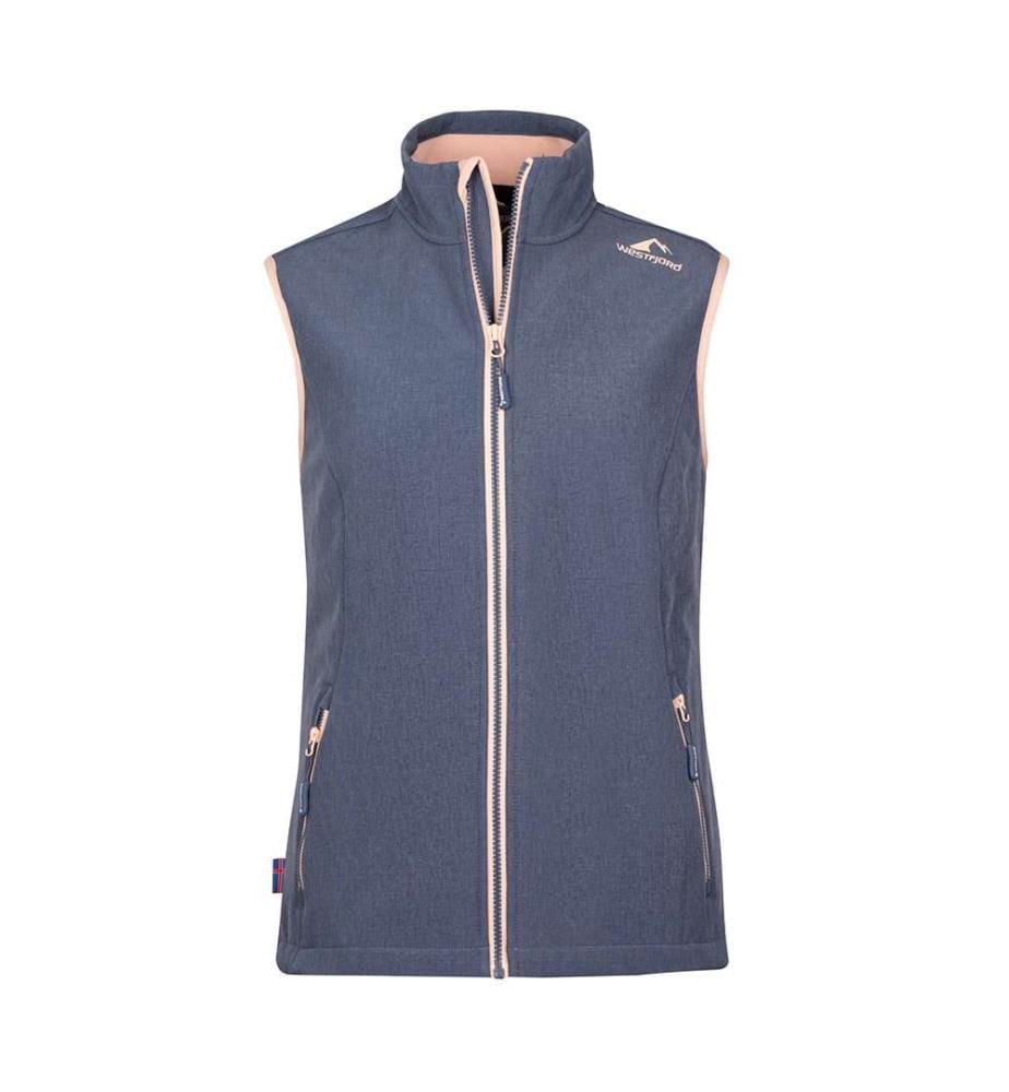 Gilet Eldfjall - Cliff, Blue Light, Peach