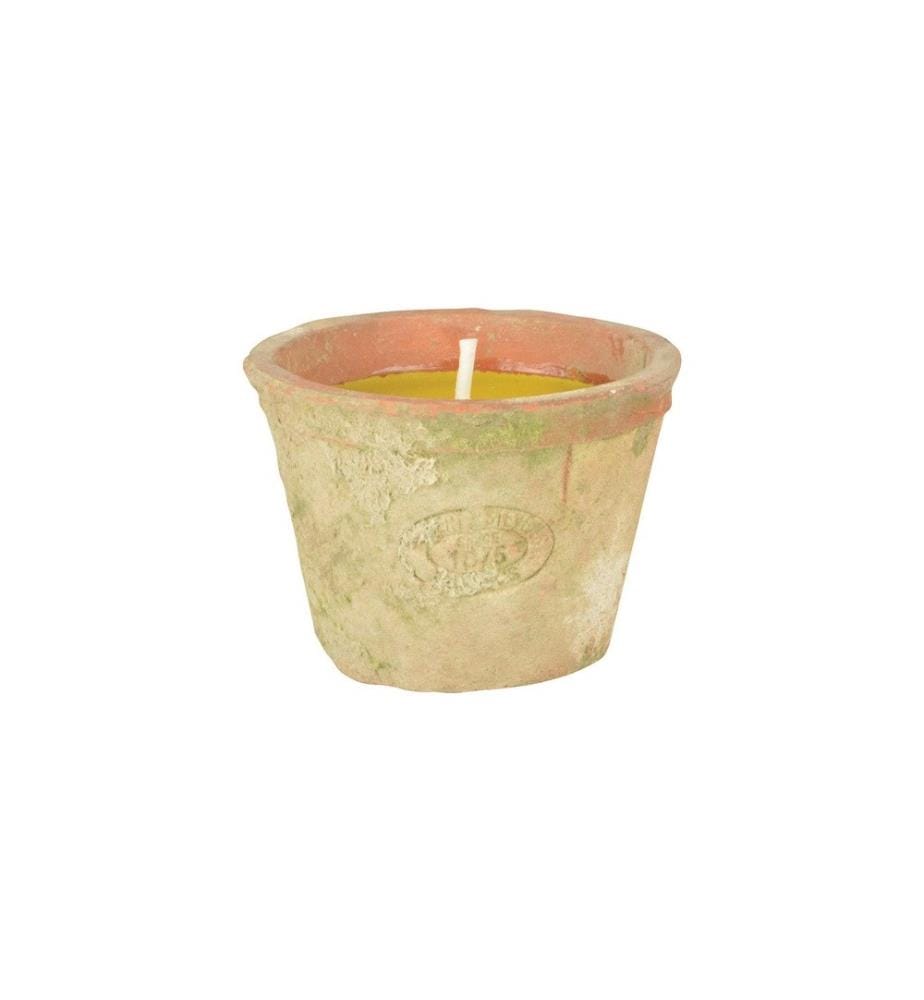 ESSCHERT DESIGN - Bougie de jardin Citronnelle Terre cuite vieillie