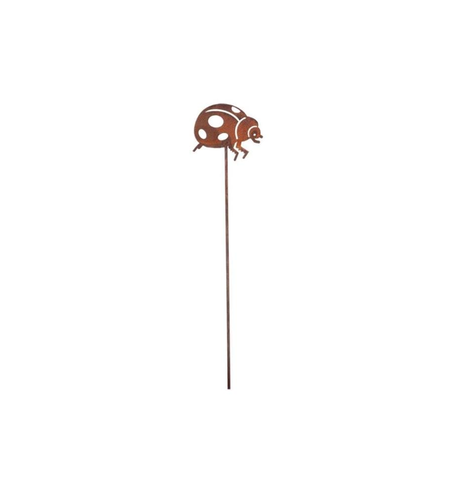 ESSCHERT DESIGN - Pancarte de jardin Coccinelle 38 cm