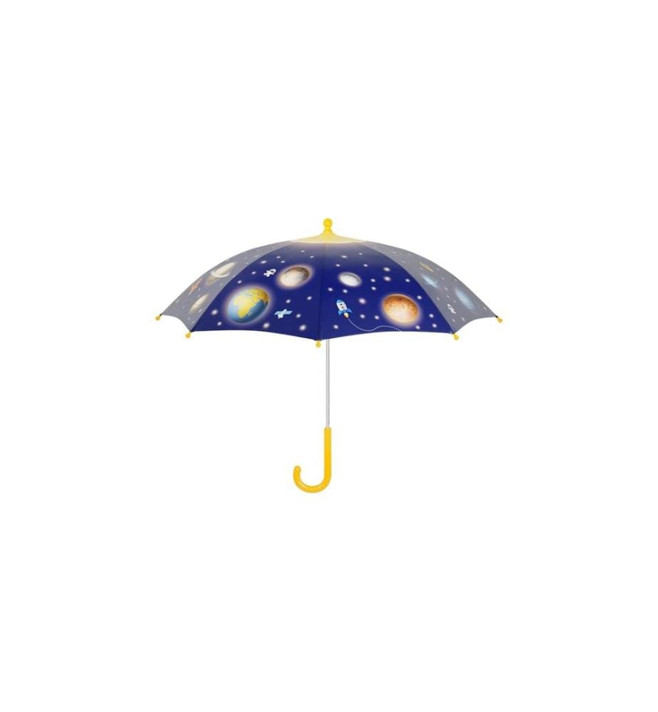 ESSCHERT DESIGN - Parapluie enfant Planète Bleu foncé