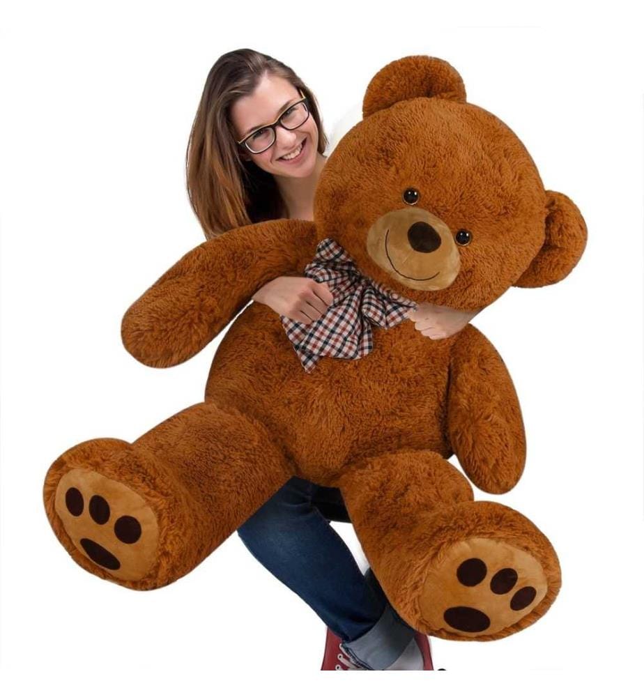 Ours en peluche 100 cm Teddy XL brun