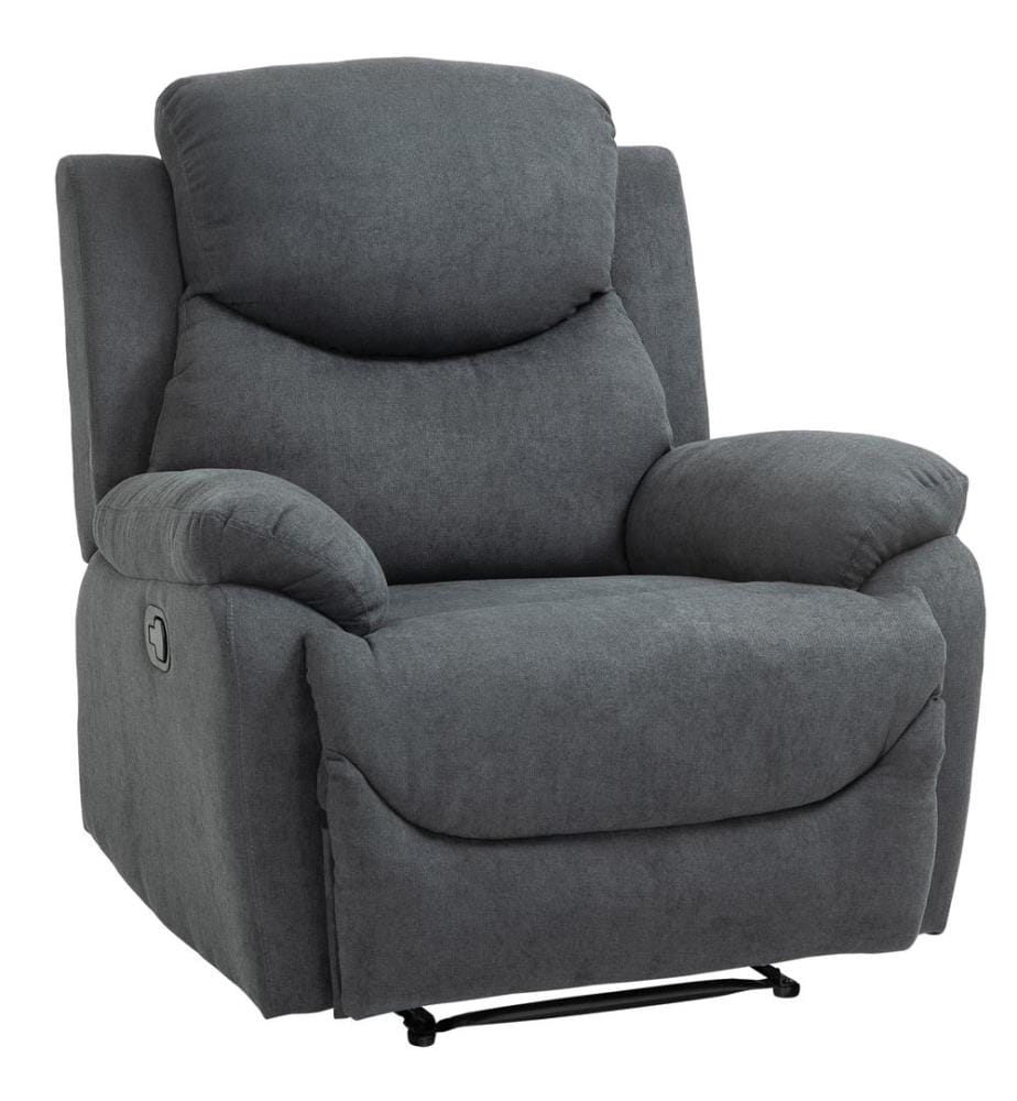 Fauteuil de télévision, fauteuil relax, revêtement en tissu, 97 x 96 x 105,5 cm