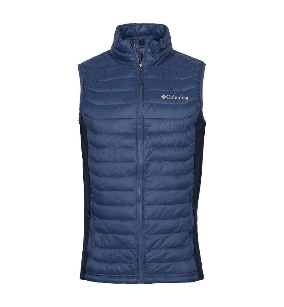 Powder Pass Hybrid Doudoune Sans Manche - Bleu