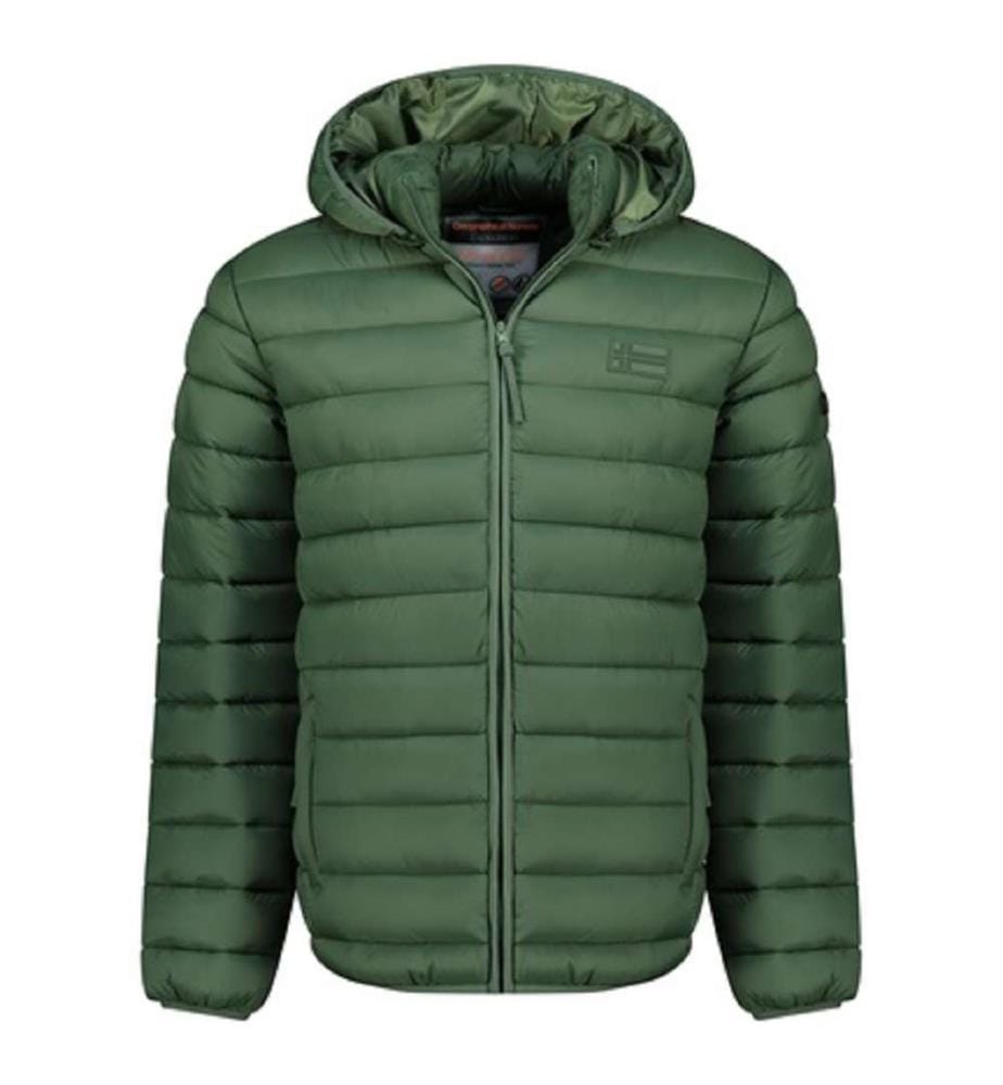 Blouson Amichoko à capuche amovible pour homme - Dark-Green