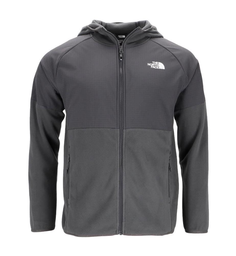Veste à Capuche Polaire Glacier Heavyweight Zippée - Gris Anthracite