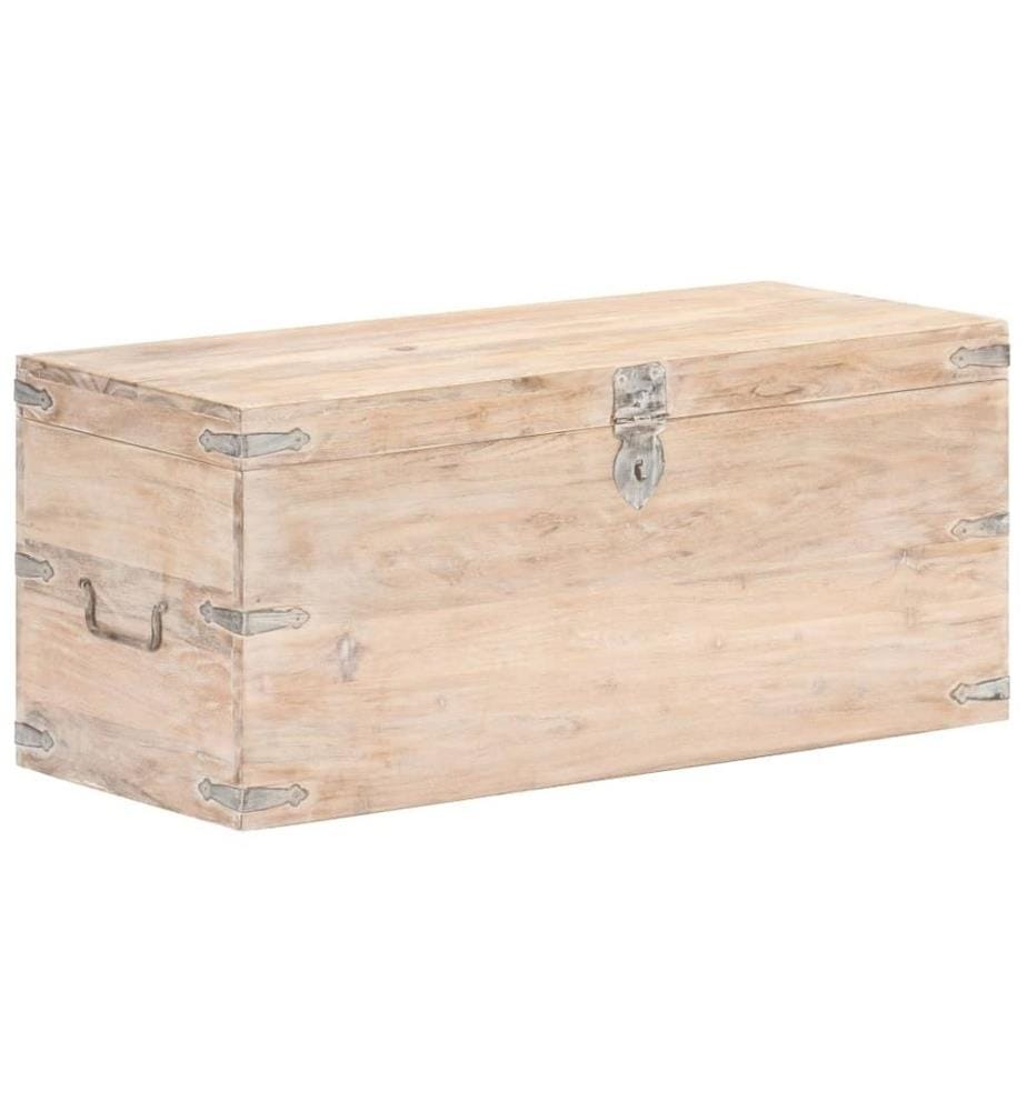 Coffre 90x40x40 cm Bois d'acacia solide