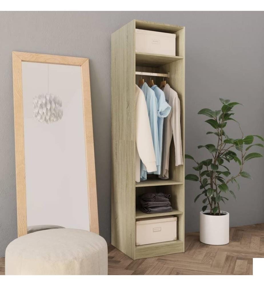 Garde-robe Chêne sonoma 50 x 50 x 200 cm Aggloméré
