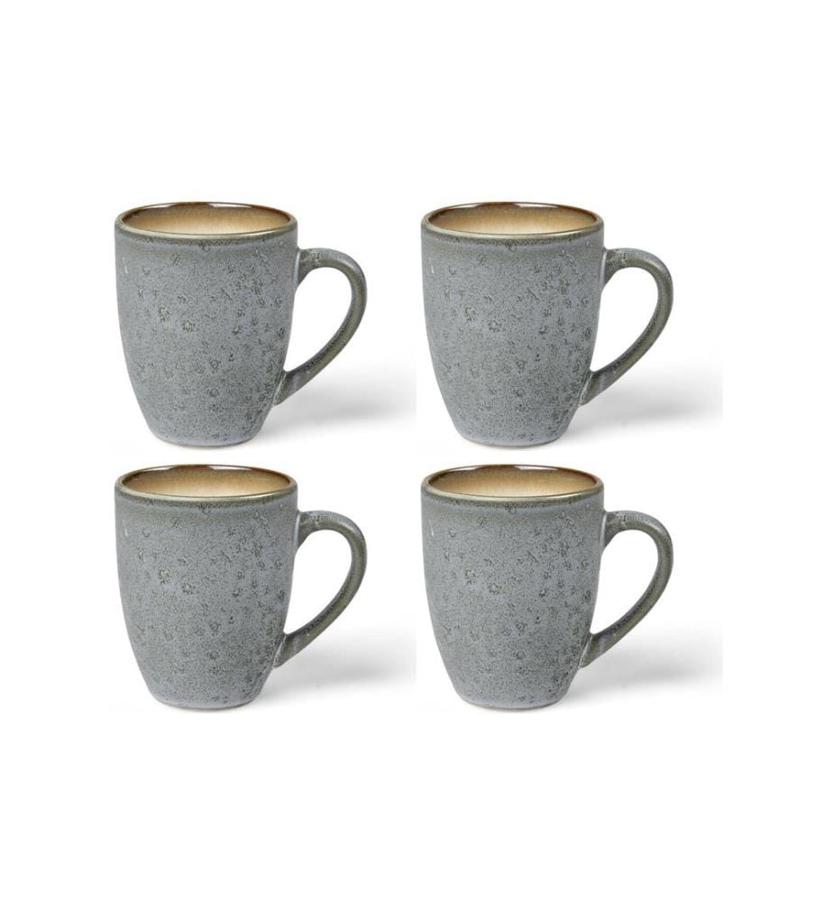 BITZ - Tasse à café 300 ml, 4 Pièce/s, Gris/Crème