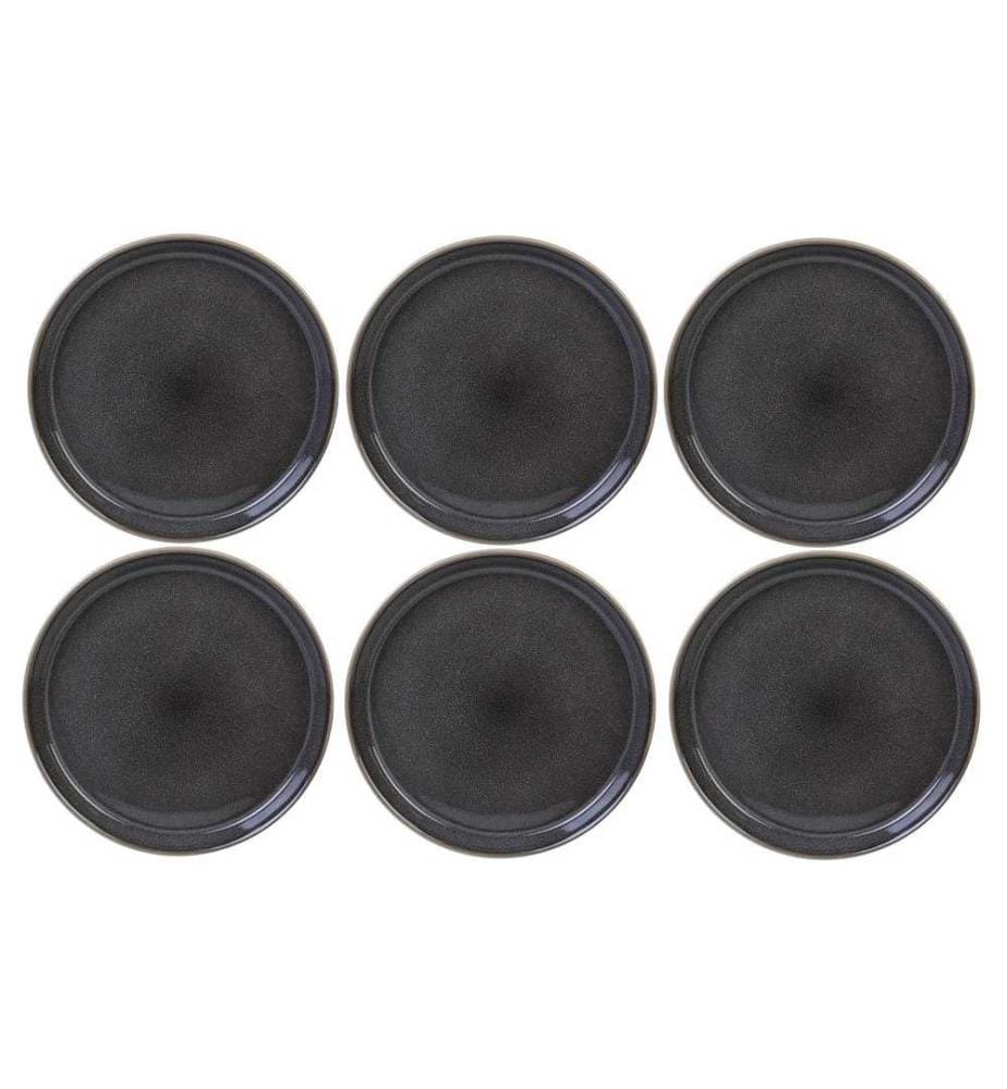 BITZ - Assiette non décorative Ø 27 cm, 6 Pièce/s, Gris