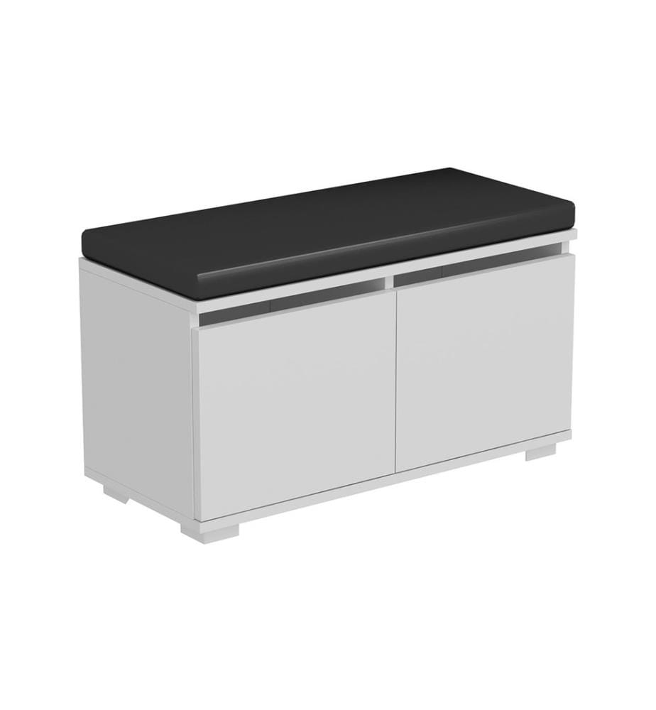 Banc à chaussures Banc Étagère à chaussures Brande avec 4 compartiments 42x80x35 cm