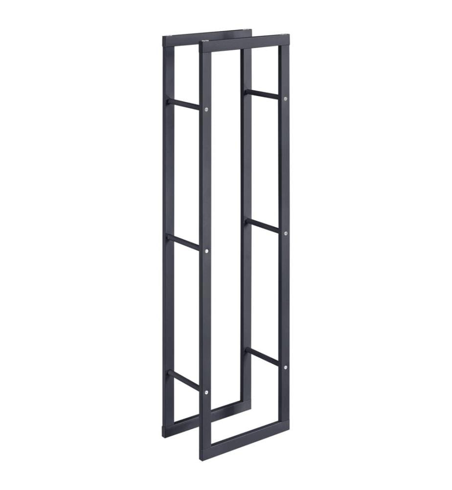 Étagère à bois de chauffage Kasan 40 x 150 x 25 cm en acier