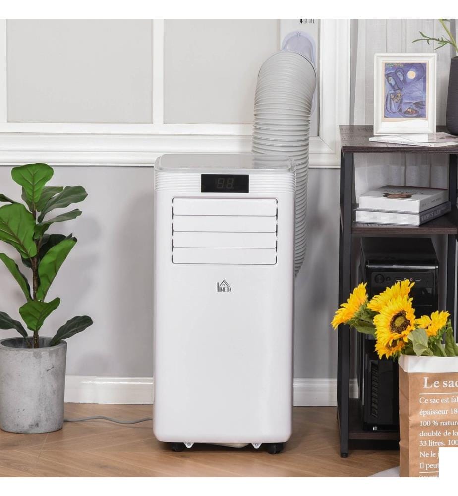 Climatiseur mobile 4 modes avec télécommande, 18 m²