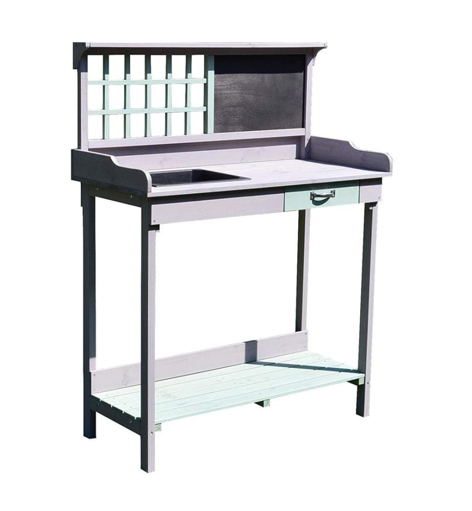 Table de rempotage / Table de travail / Table à fleurs 92 x 42,5 x 119,5 cm