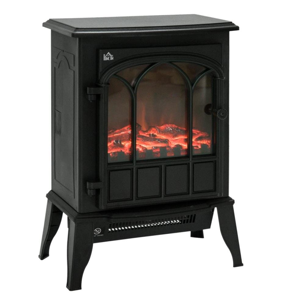 Cheminée électrique avec effet de flammes LED, 2000 W