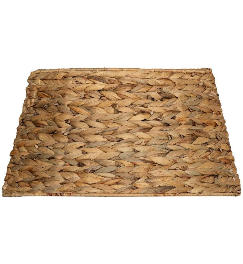 Jupe pour sapin de Noël, Ø 60 cm, col en jonc d'eau naturel