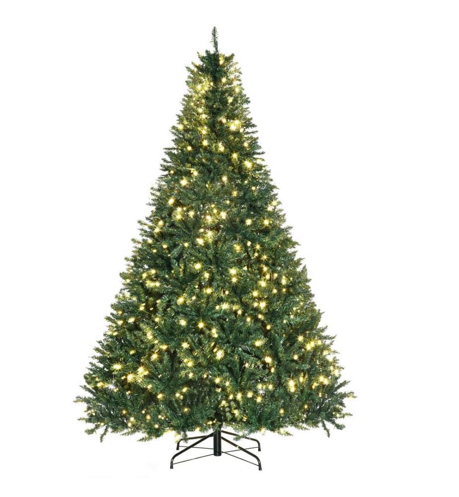 Sapin de Noël artificiel, 210 cm, 2154 branches, 700 LED
