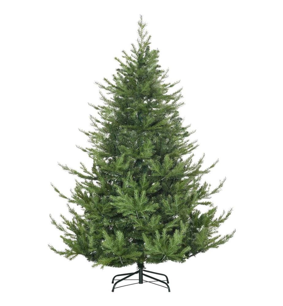Sapin de Noël de 180 cm, très réaliste, avec 1 942 branches