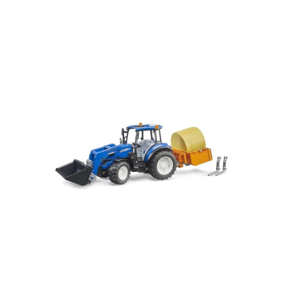 Bruder Spielwaren - Track Builder New Holland T5.120 avec FL