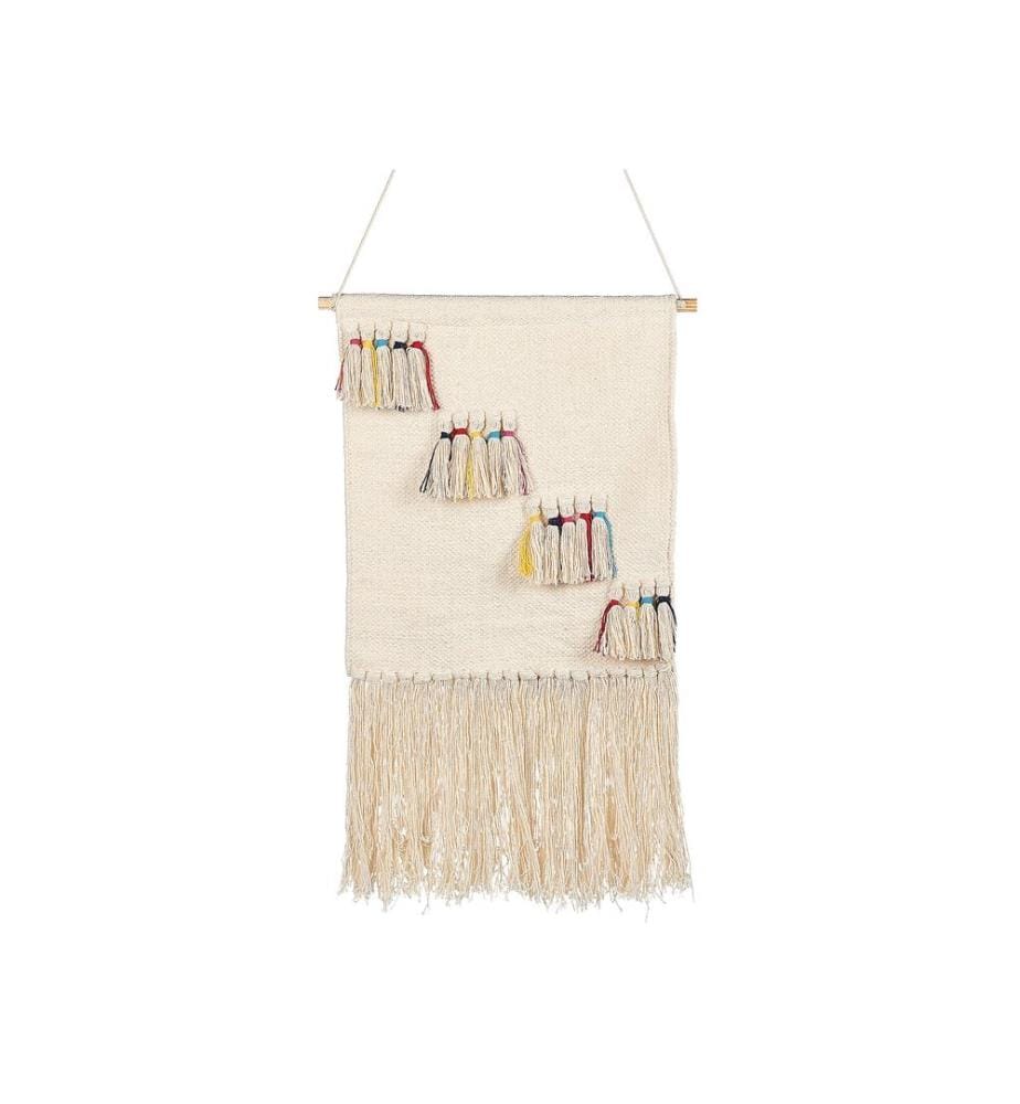 Suspension murale en tissu BUREWALA Coton 108 cm Beige