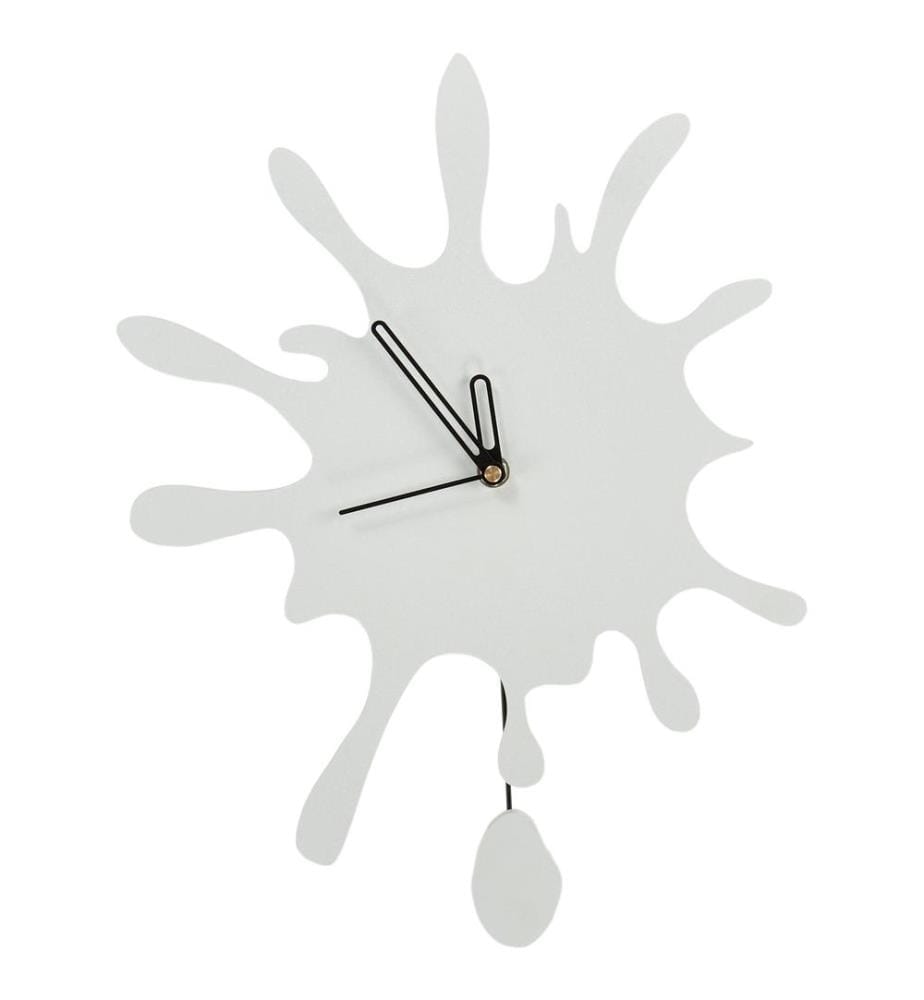 Horloge murale FULLY 27 cm Blanc