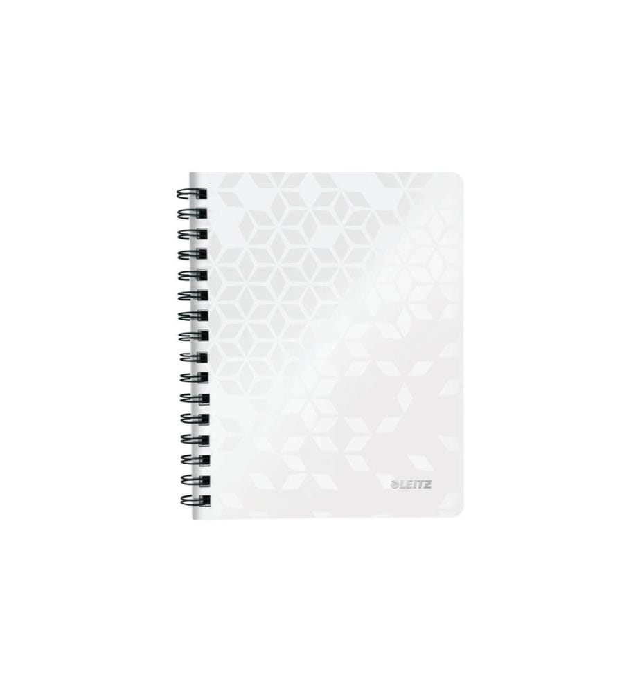 LEITZ - Carnet de notes WOW College A5, À lignes, Blanc