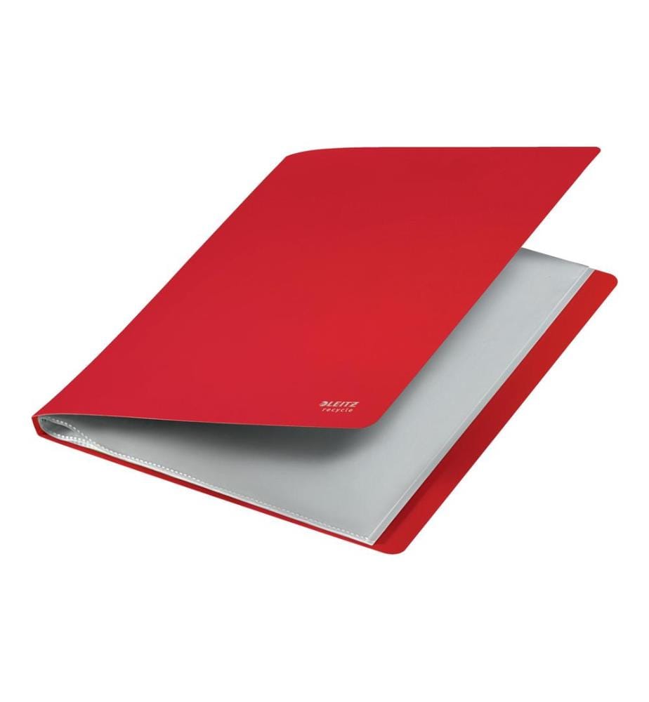 LEITZ - Chemises de présentation Recycle A4 Rouge