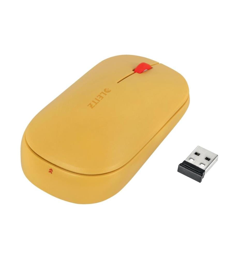 LEITZ - Souris Cosy sans fil Jaune chaud
