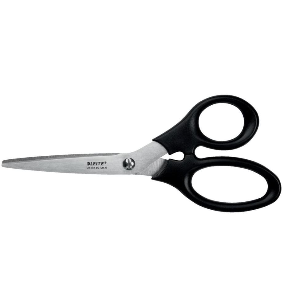 LEITZ - Ciseaux 18.5 cm, acier inoxydable